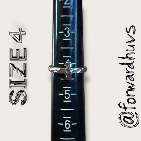 Bundle Sale 3 for $15 | Accessory Label Nickel Free Ring Set of 3 - Size 4 - Picture 6 of 7